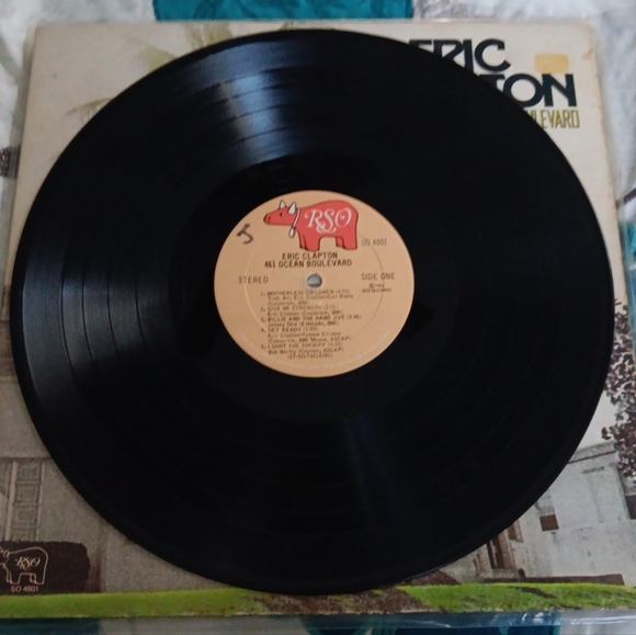 Eric Clapton - 461 Ocean Boulevard - Vinyl LP Album 1974 - Picture 3 of 4